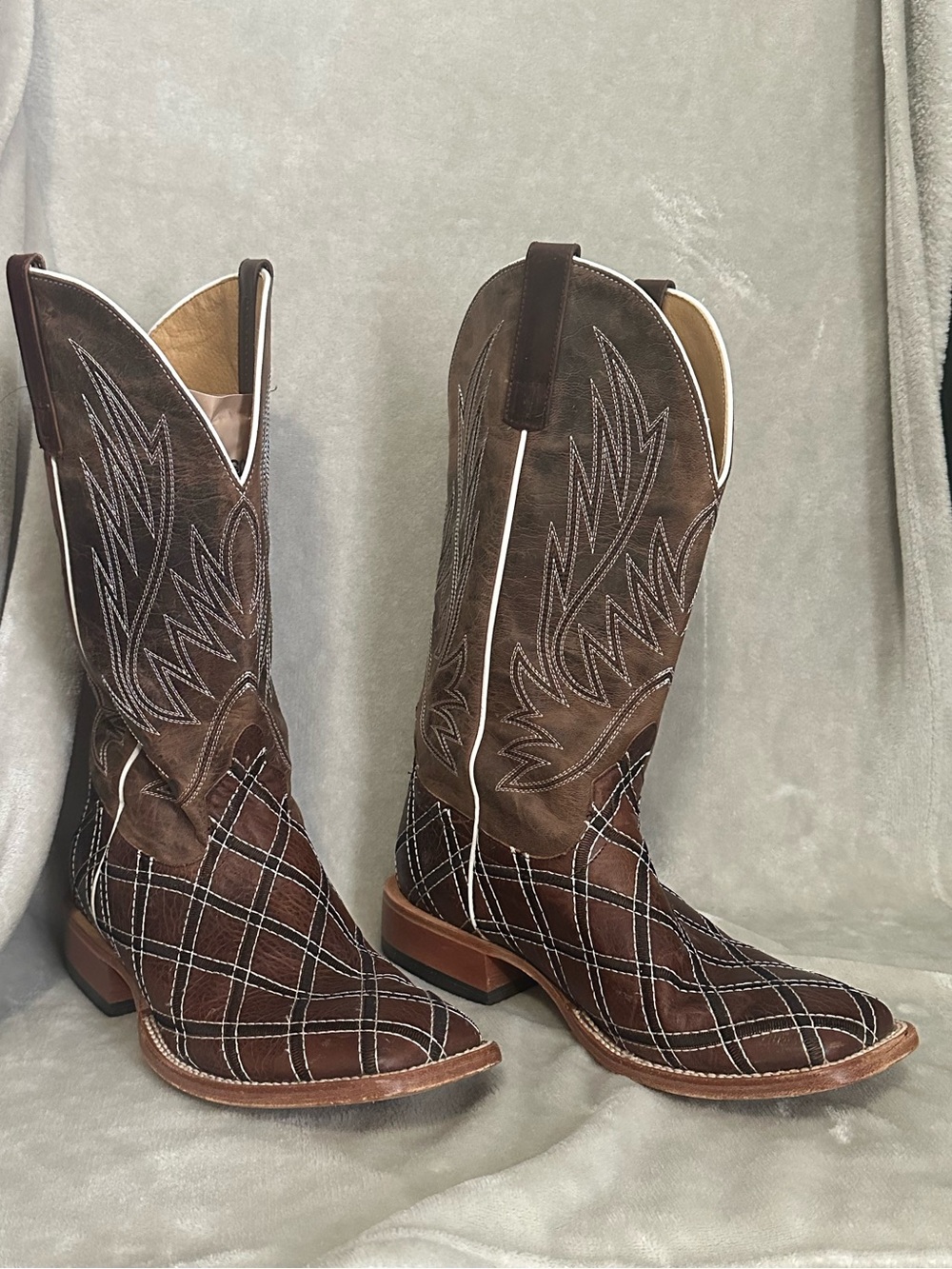 Horse Power Men's Sabotage Western Boots in Moka size 9.5 EE